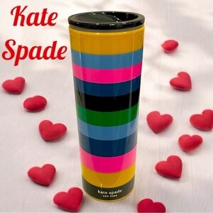Kate Spade 16oz acrylic tumbler NWOT